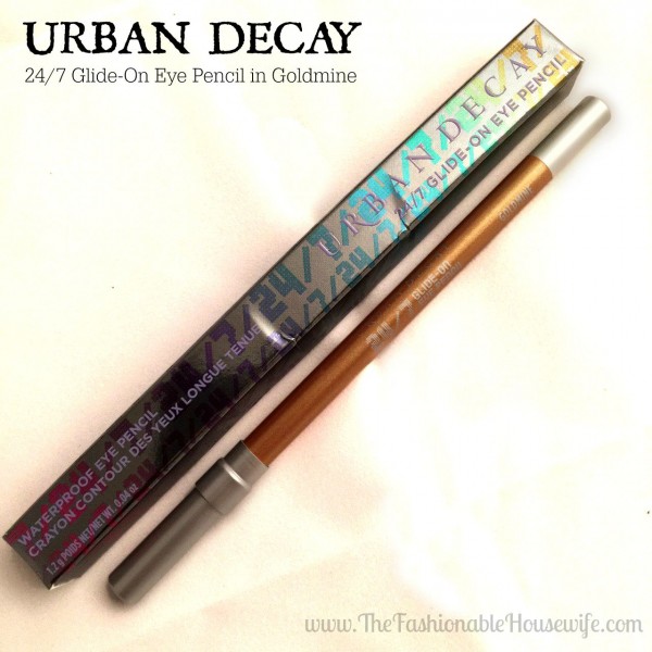 urban decay eye pencil in goldmine