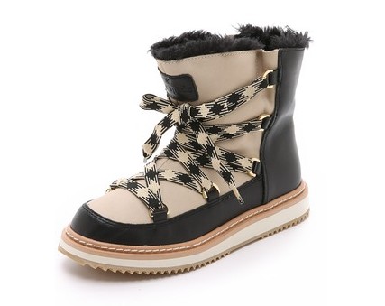 Kate Spade Fur Boots via Shopbop